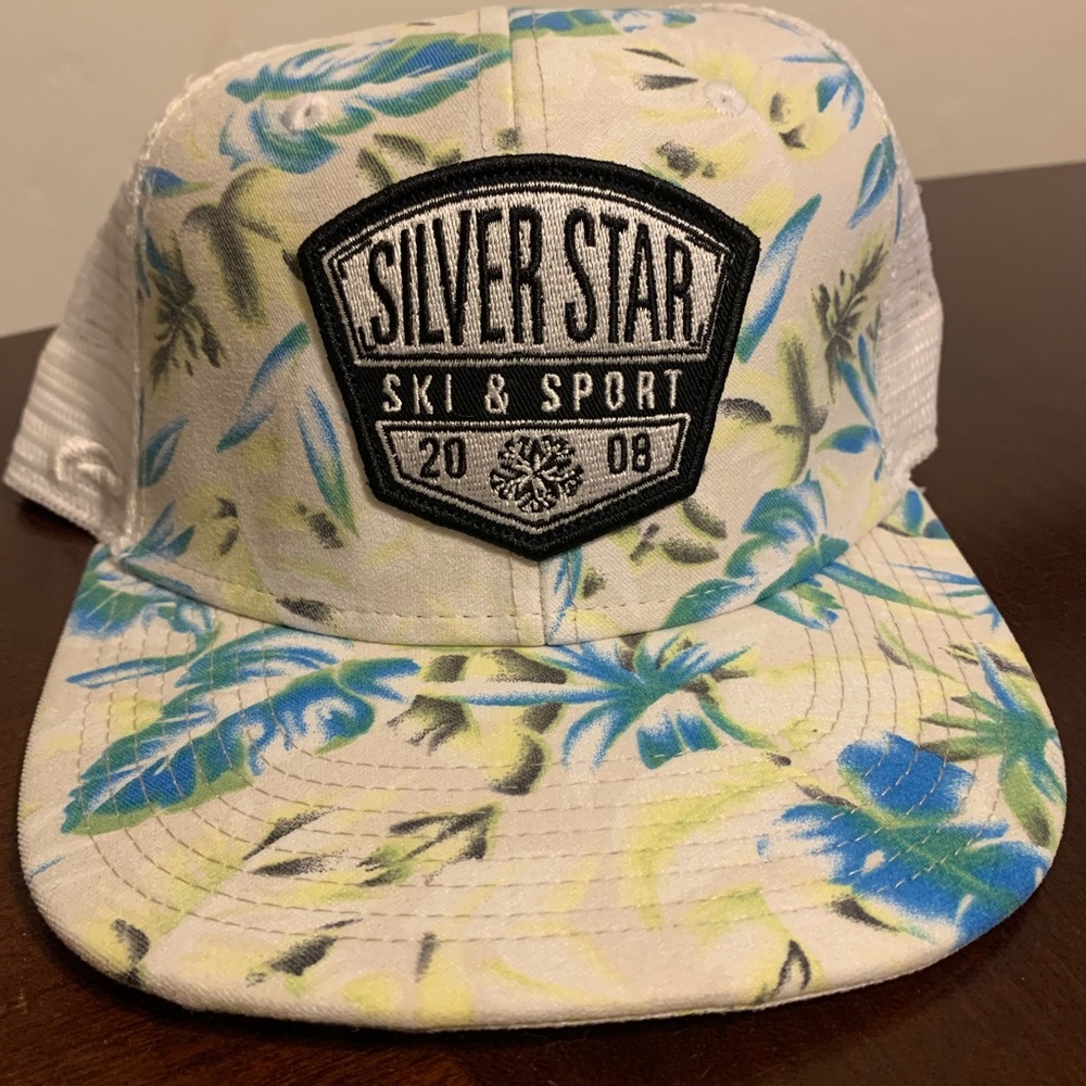 Silver Star Park City 2008 Floral a Trucker Hat
